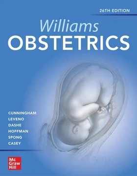 جلد کتاب Williams Obstetrics